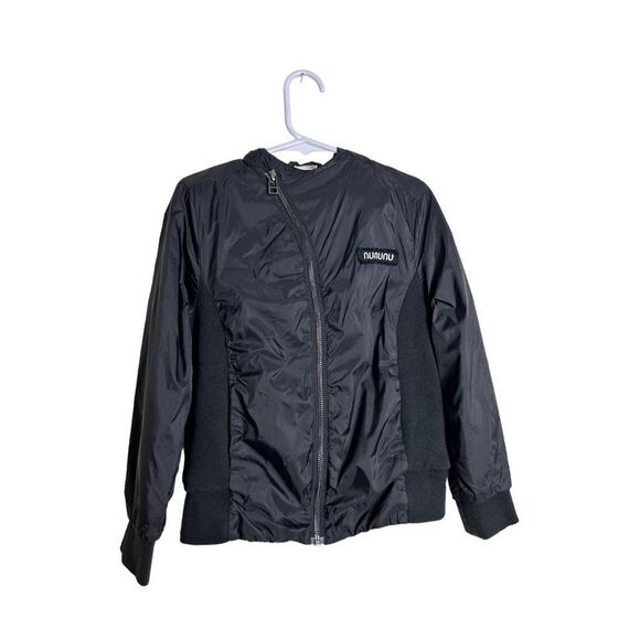 NUNUNU Black Boy’s Windbreaker Size 4-5